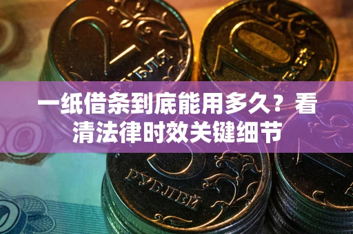 北京一纸借条到底能用多久？看清法律时效关键细节